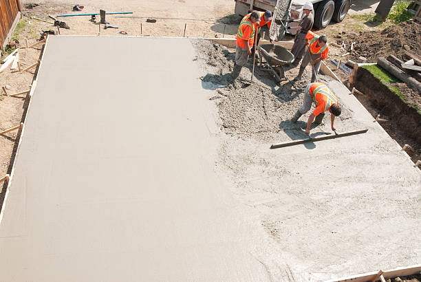 Concrete slab contractor in Santa Fe, TX